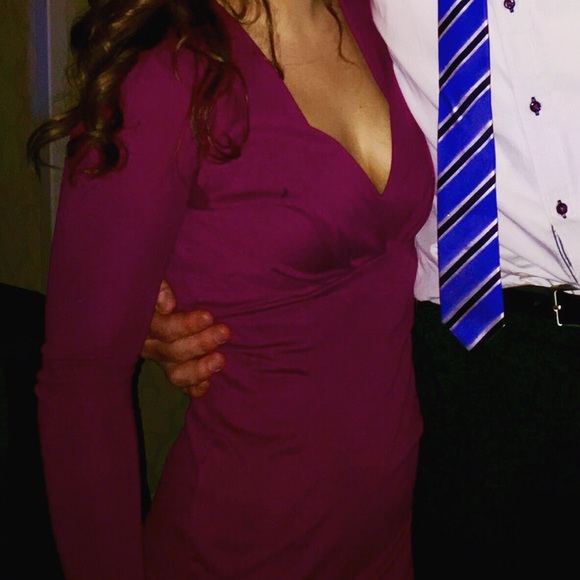 Dark purple dress - Picture 2 of 3