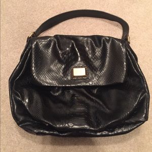 Marc By Marc Jacobs black snake skin handbag
