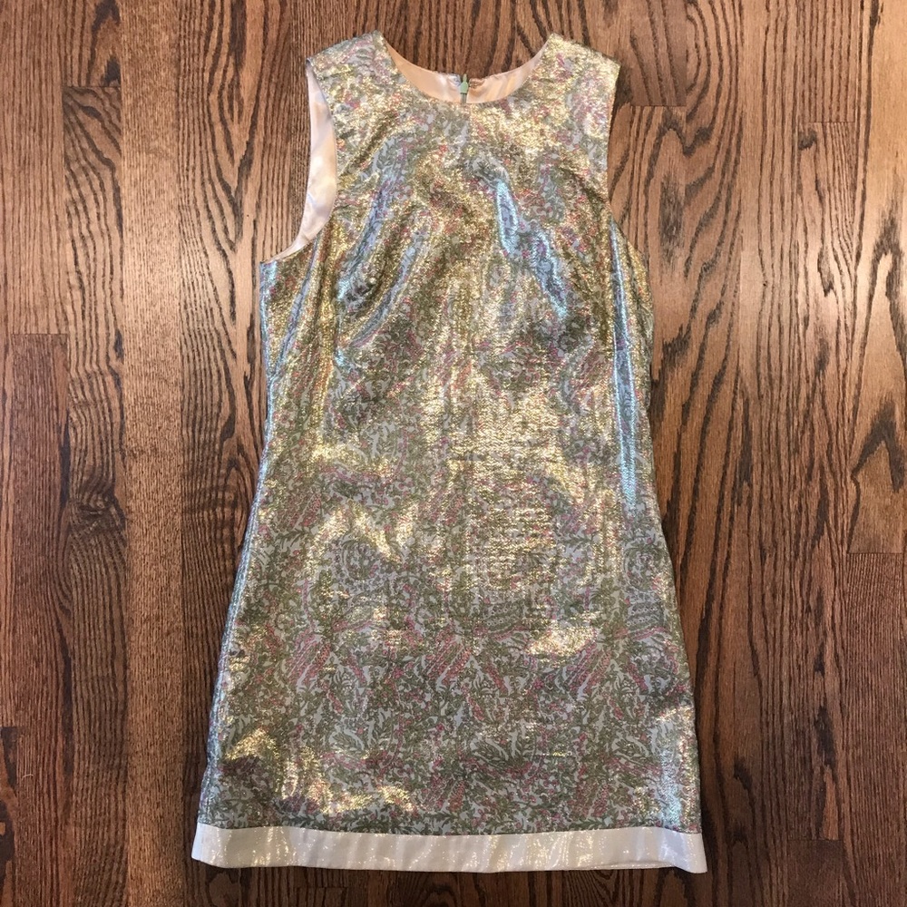 ABS Metallic Dress