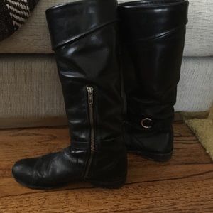 Black Frye riding boots