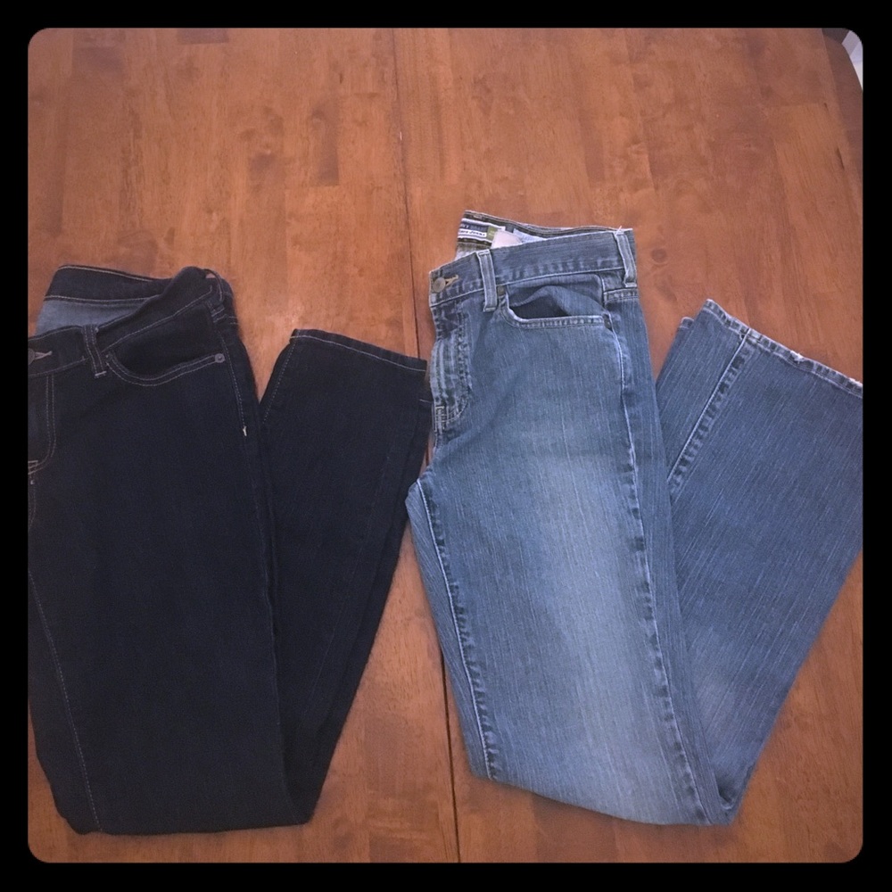 2 pair Old Navy jeans