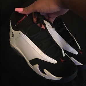 Retro Air Jordan 14’s Black Toes