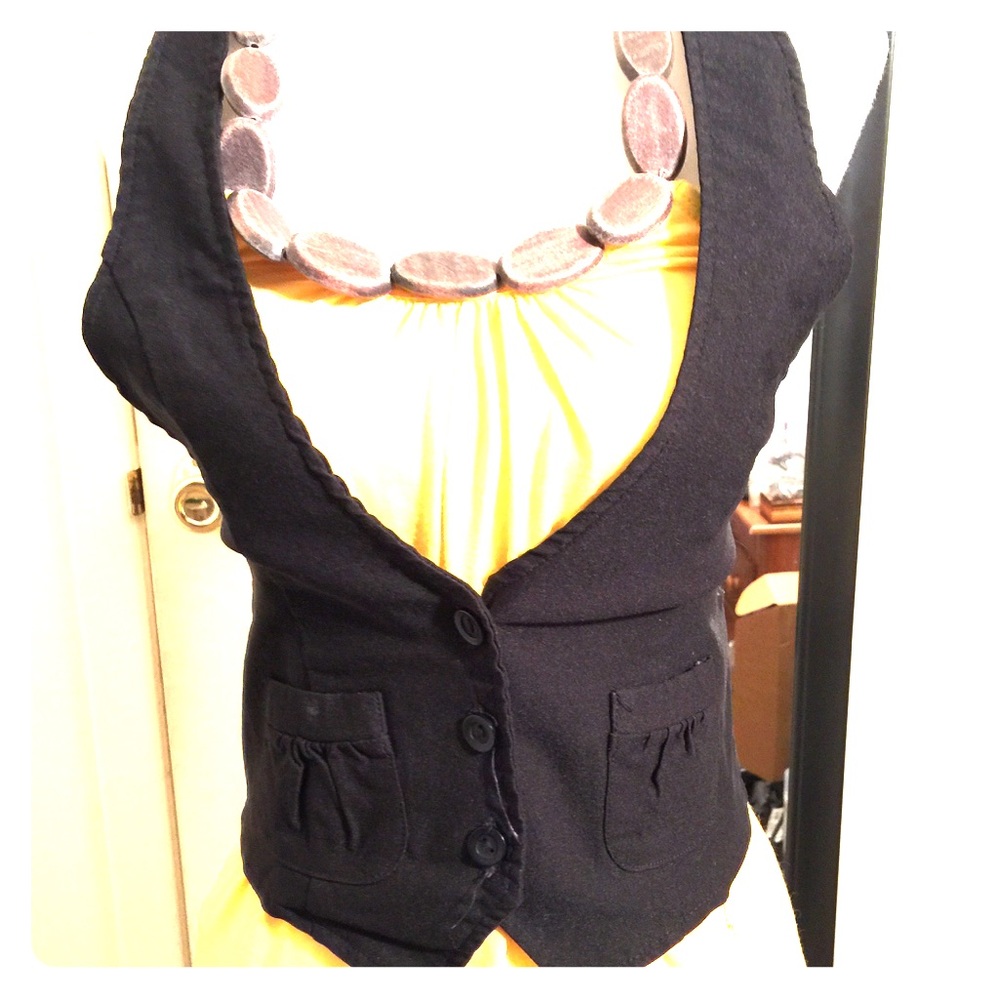 Black vest