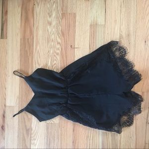 Black romper (size:Extra small/ Asia: small)