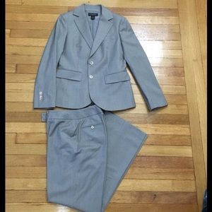 Brooks Brothers gray pin stripe suit