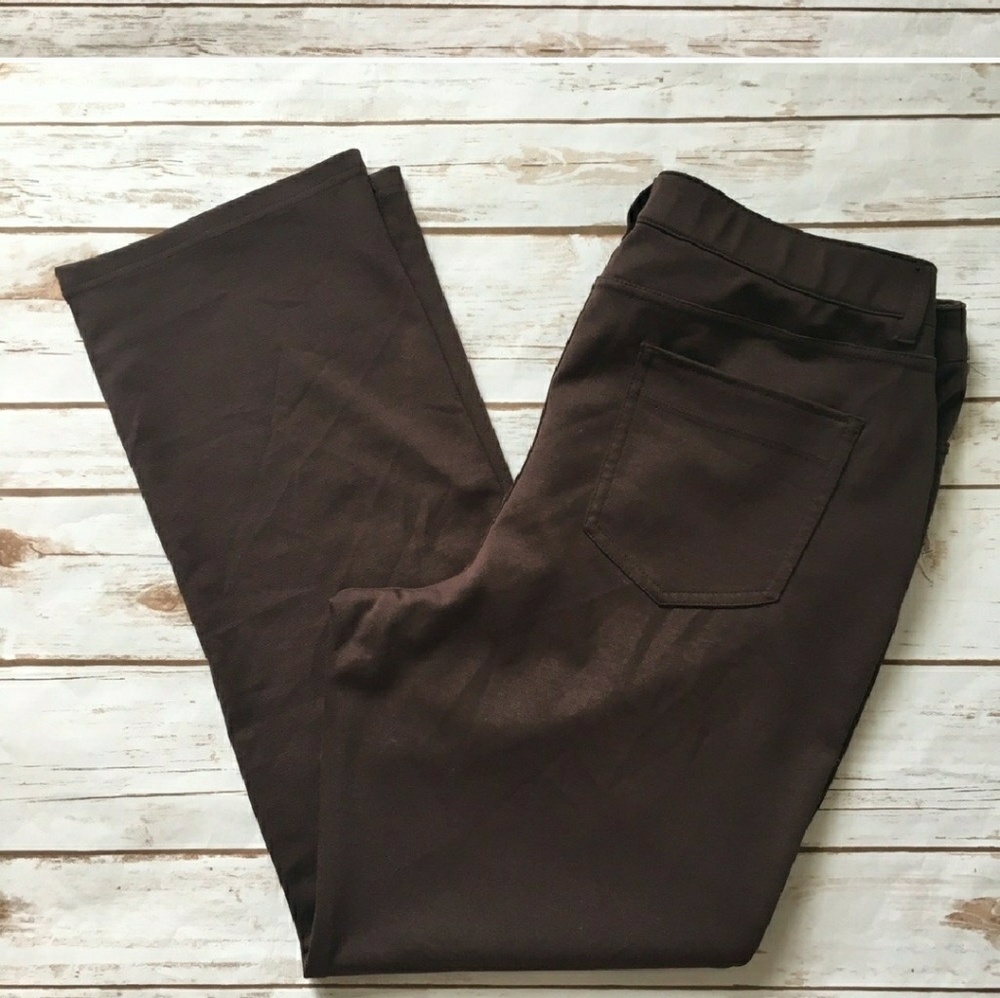 Croft & barrow straight Ponte pant
