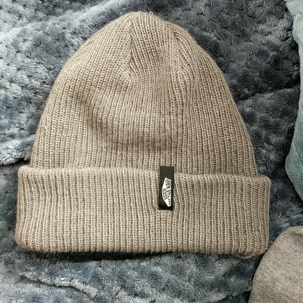 Vans grey beanie