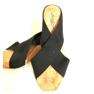 Lucky Brand cork wedges