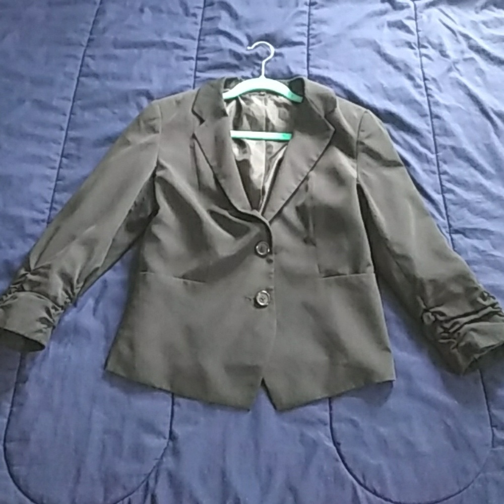 Black express blazer