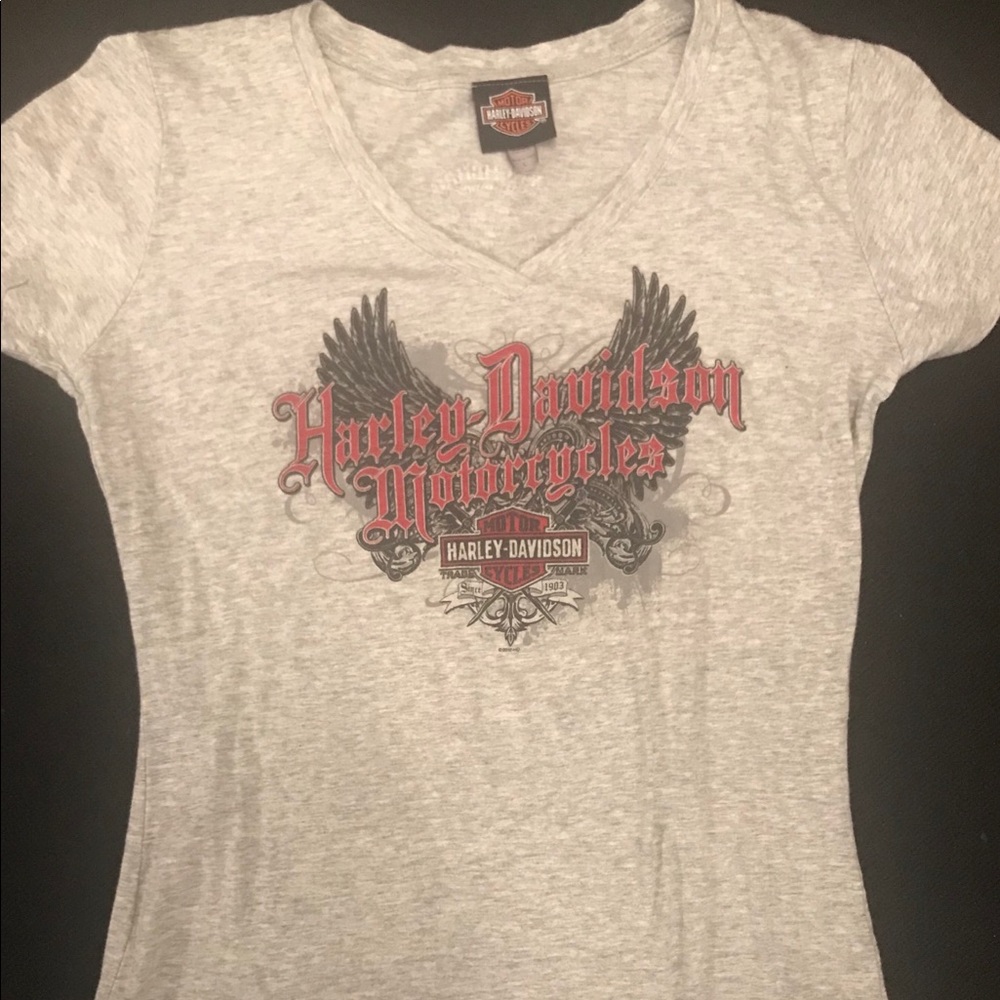 Harley Davidson fitted T