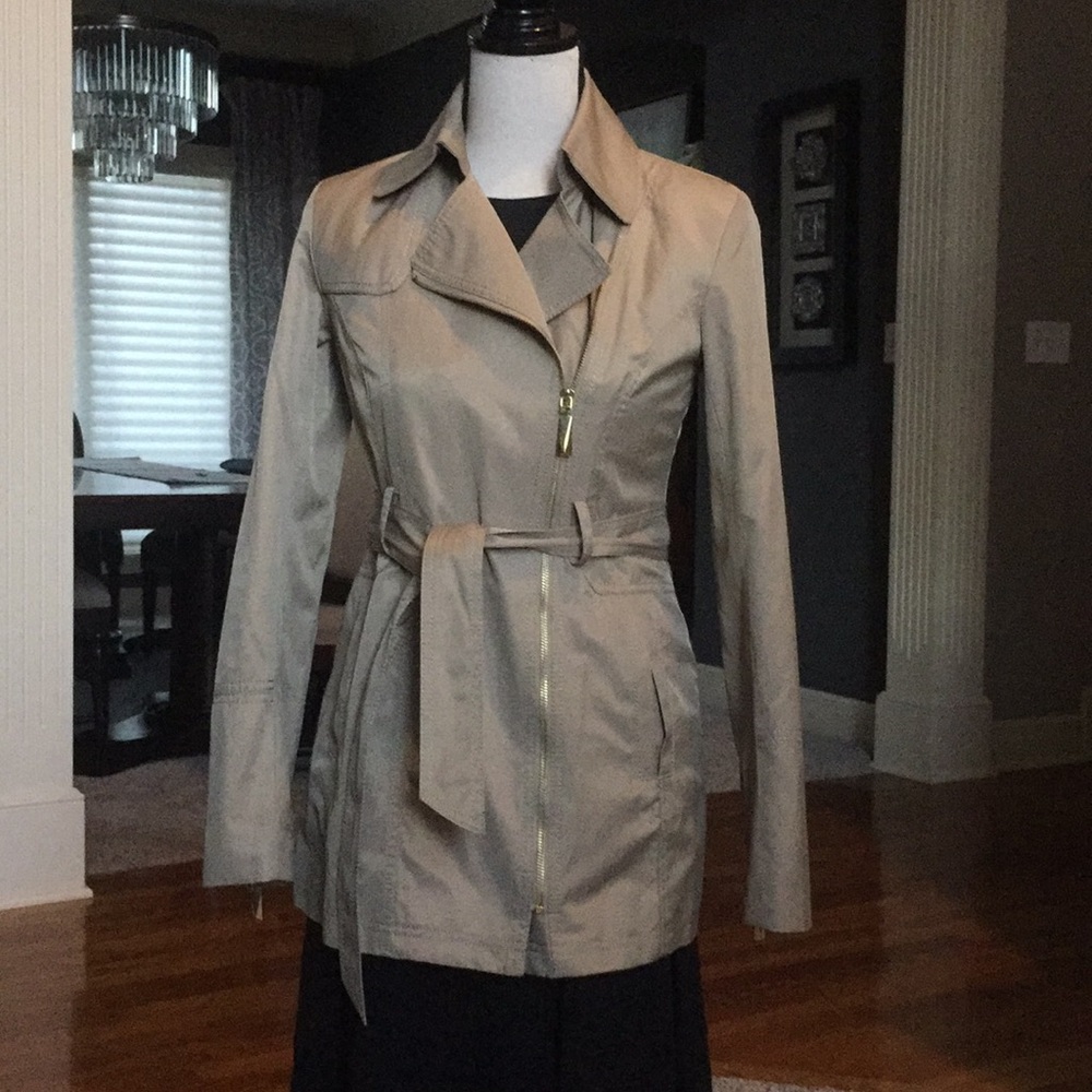 Vince Camuto trench coat.