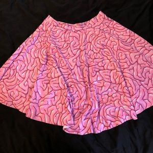 Blackmilk Brains skater skirt (M)