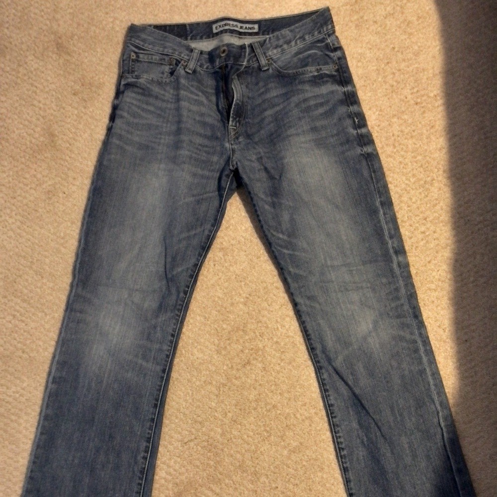 Express Mens Jeans 32x32 Clasaic Fit Boot Cut