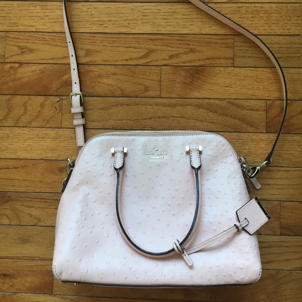 Pale pink kate spade bag!  Used a couple times!