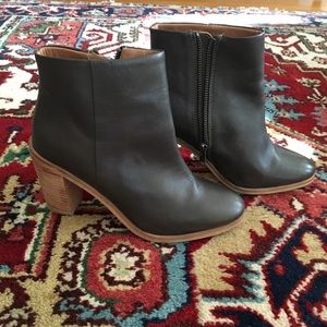 Dune London leather booties