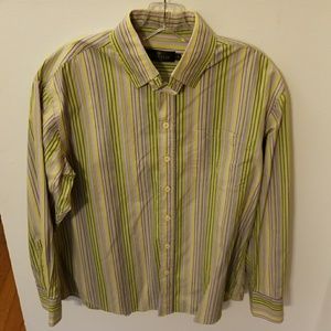 Men's medium Bugatchi long sleeve button down
