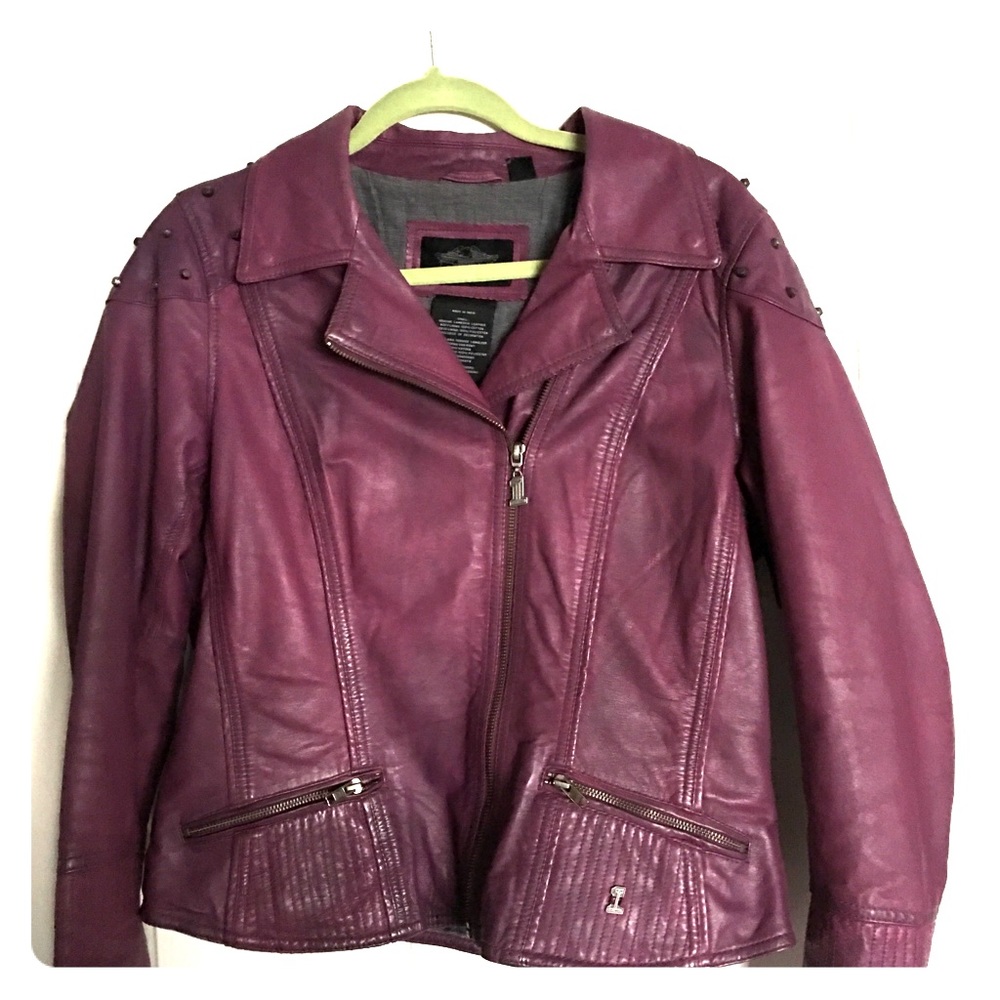Harley Davidson fashion leather jacket