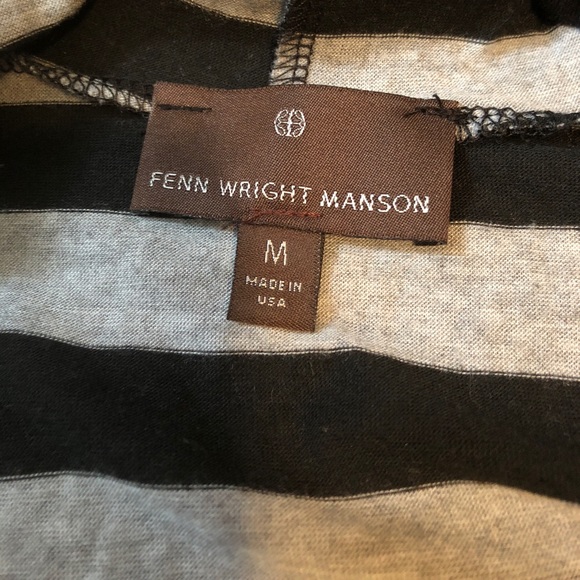 Black and gray stripped lightweight sweater - Picture 2 of 2