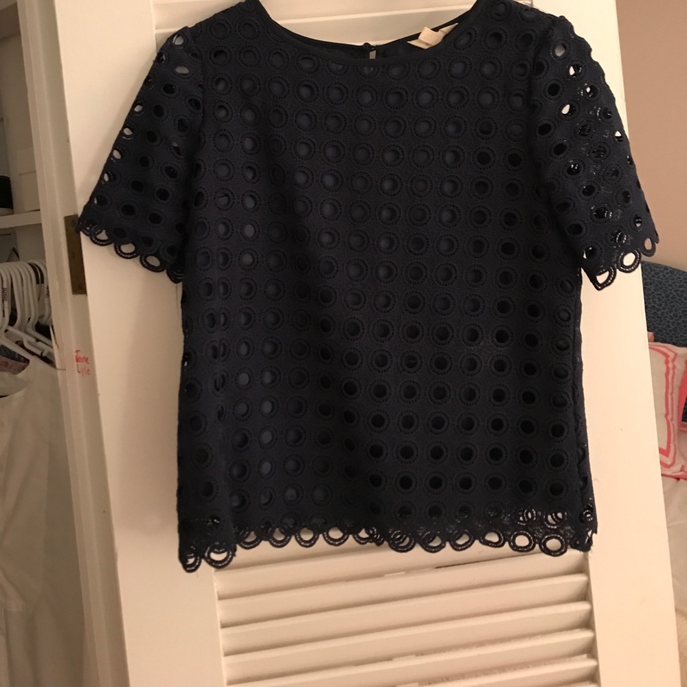 Navy top S