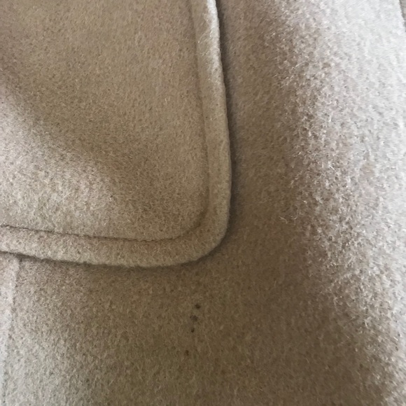 Tan wool coat - Picture 2 of 4