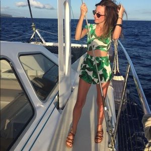Show Me Your Mumu Miami Crop Top + Martine Short