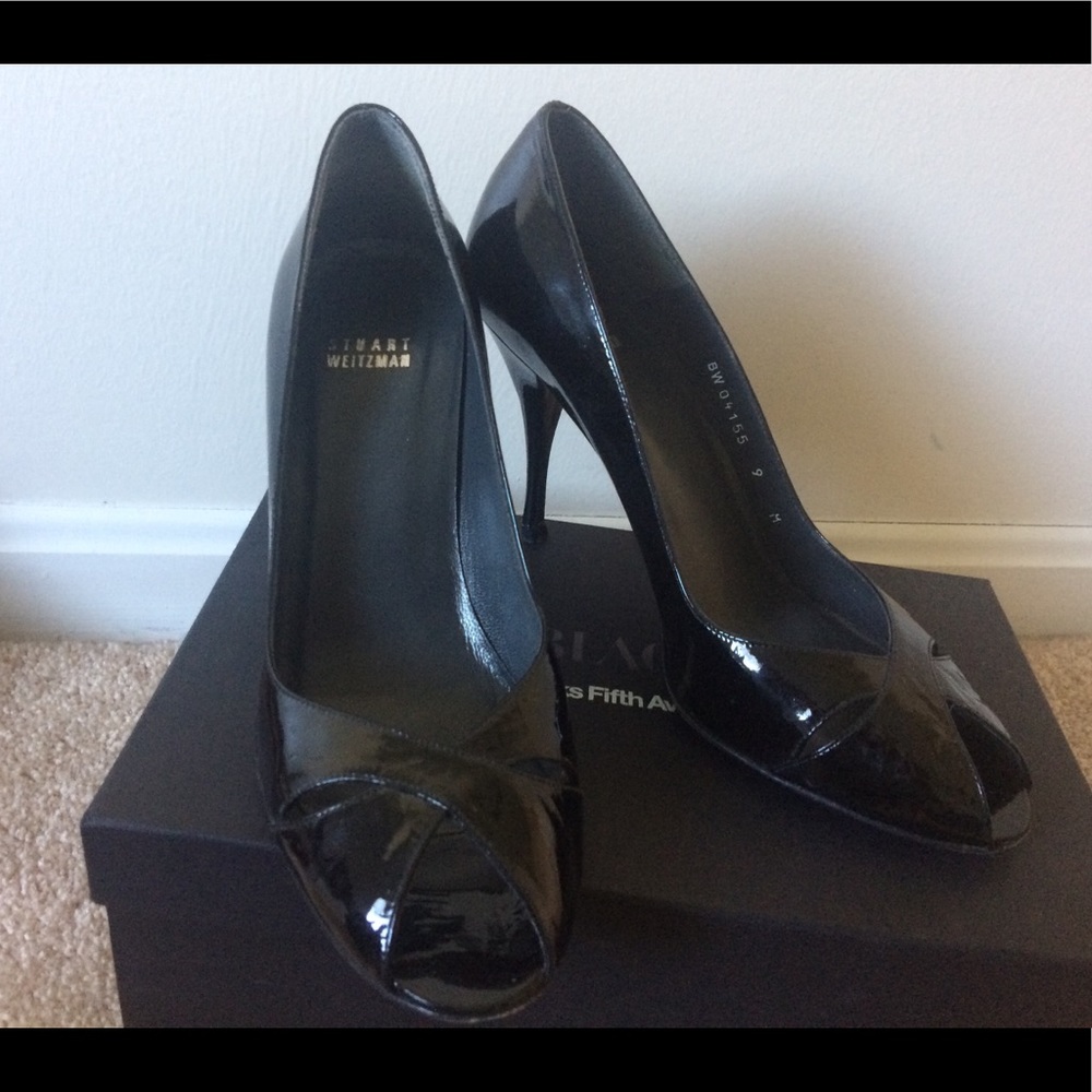 Gorgeous Stewart Wiseman patent leather shoes