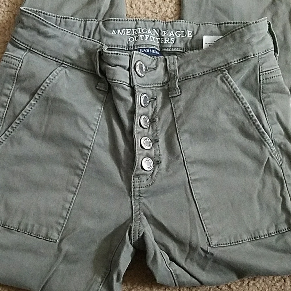 Jeggings. A little wrinkled from sitting.