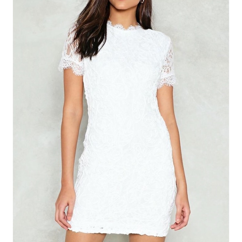 First Time I Ever Saw Your Lace Mini Dress
