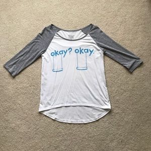 The Fault in Our Stars Graphic Baseball Tee