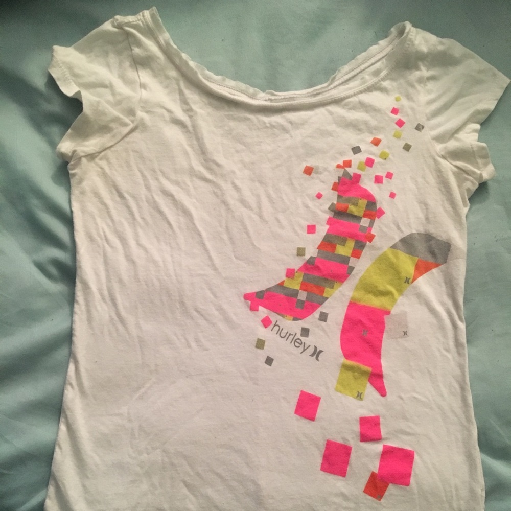 Short Sleeve Hurley Shirt Size M