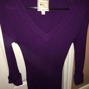 Royal Purple Sweater