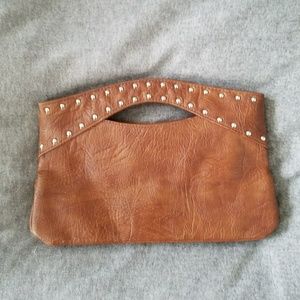 ALDO Faux Leather Studded Clutch