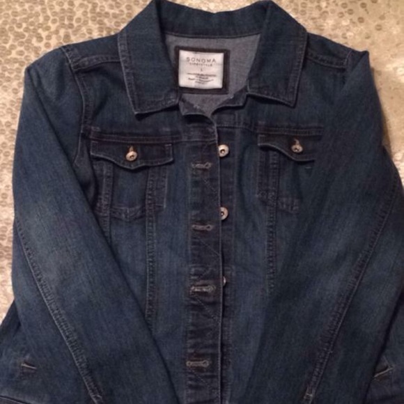 Like new! Sonoma denim/jean jacket. - Picture 2 of 8