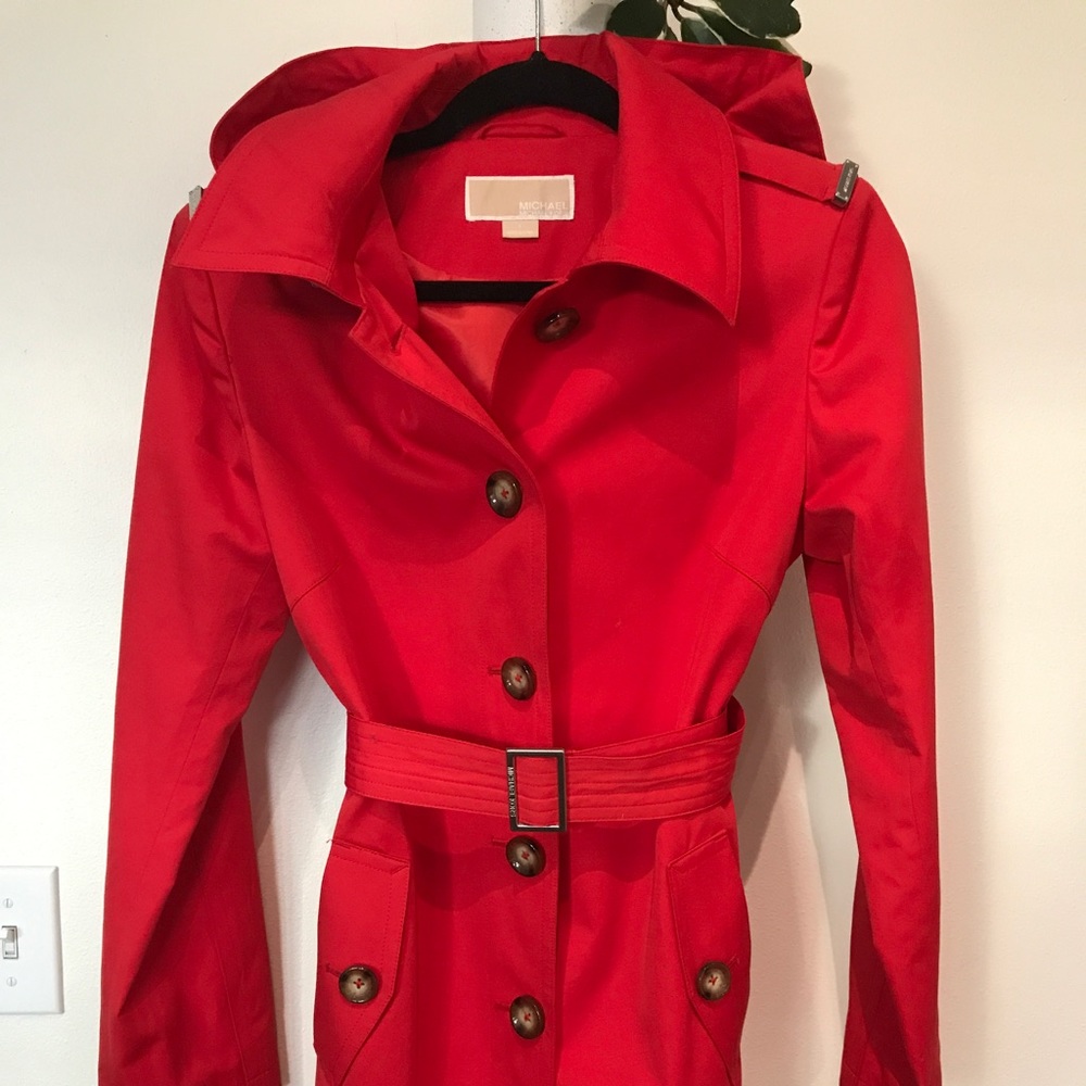 Michael Kors Red trench coat