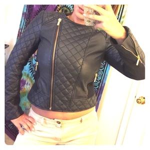 Micheal Kors Leather Jacket!