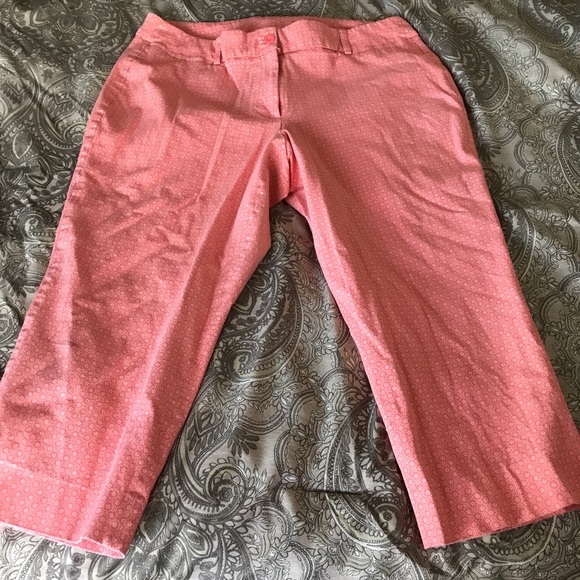 Cute print ankle pants - Picture 1 of 4