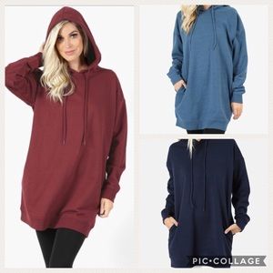 Oversized Long Hoodies