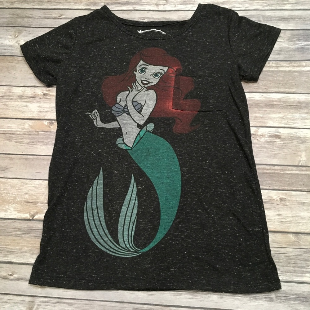 Dark Grey Ariel Short Sleeve T Shirt with Pocket