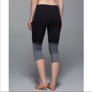 Lululemon Seemlessly Street Crop Ombre