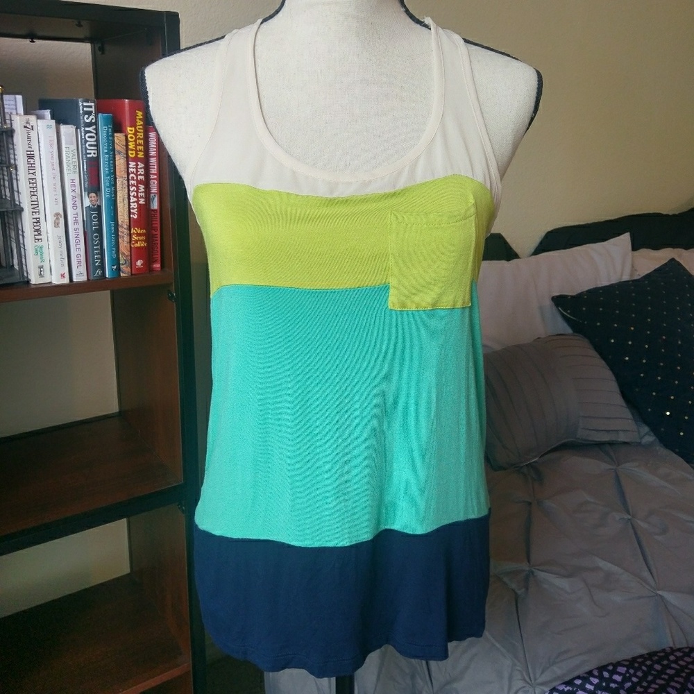 Striped summer tank