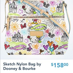 Disney Dooney & Bourke Sketch Crossbody