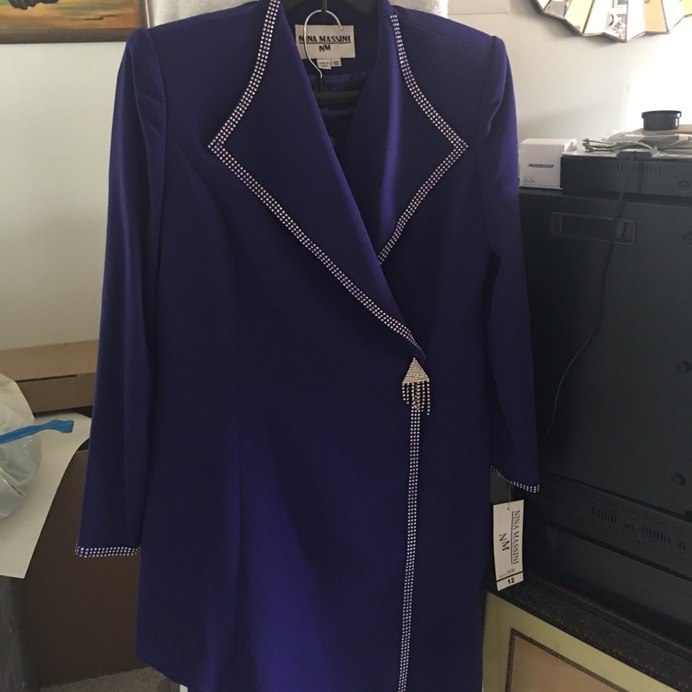 Nina Mazzini Formal Pantsuit.