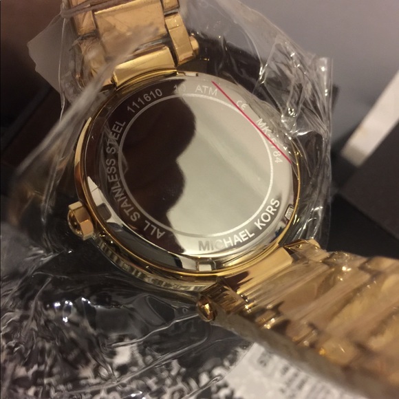 Brand New Womens Micheal Kors Parker Gold Watch - Picture 2 of 4