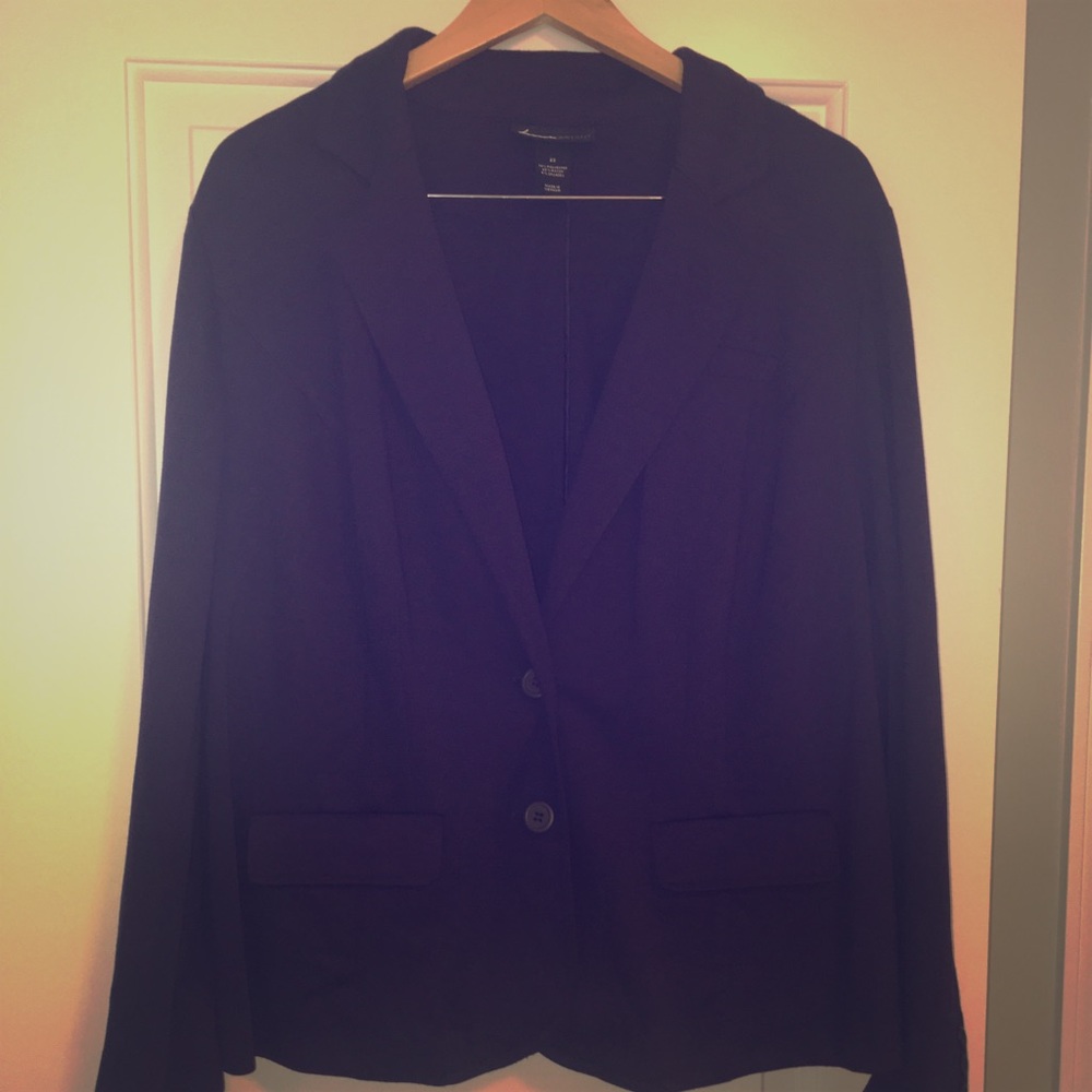 Purple Ponte Blazer