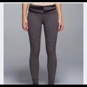 Lululemon WunderUnder Herringbone Leggings
