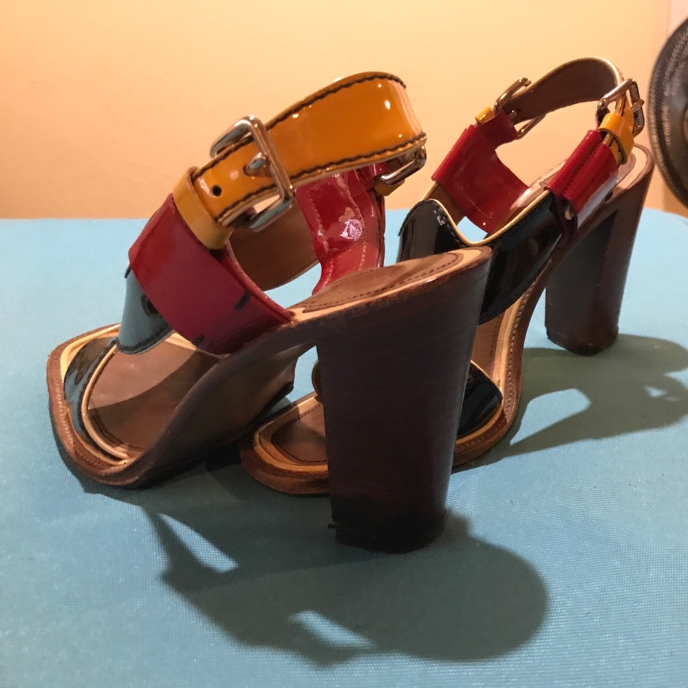 Prada chunky heels