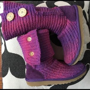 💗Girls  sweater pink/purple Ugg boots💜