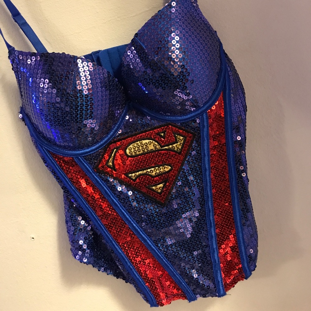 Superwoman dress up corset