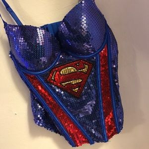 Superwoman dress up corset