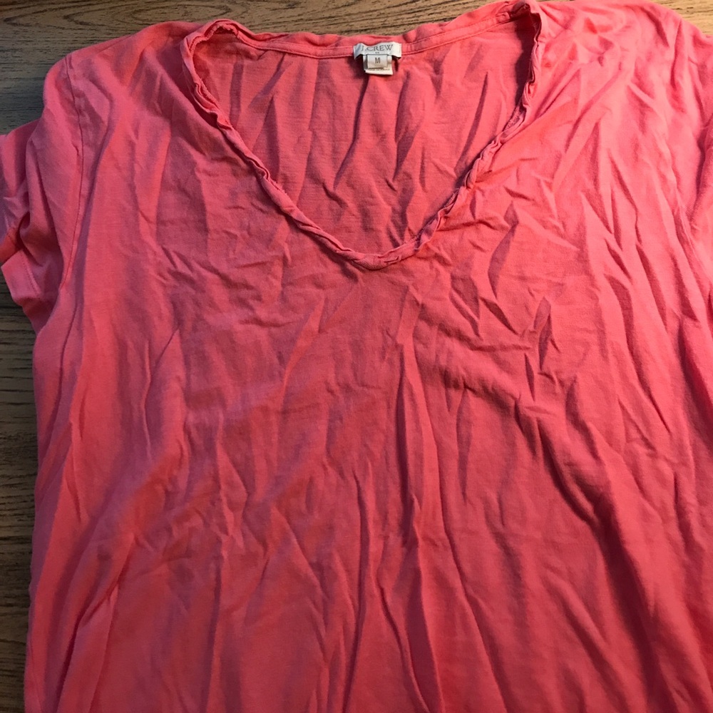 JCREW pretty salmon top M